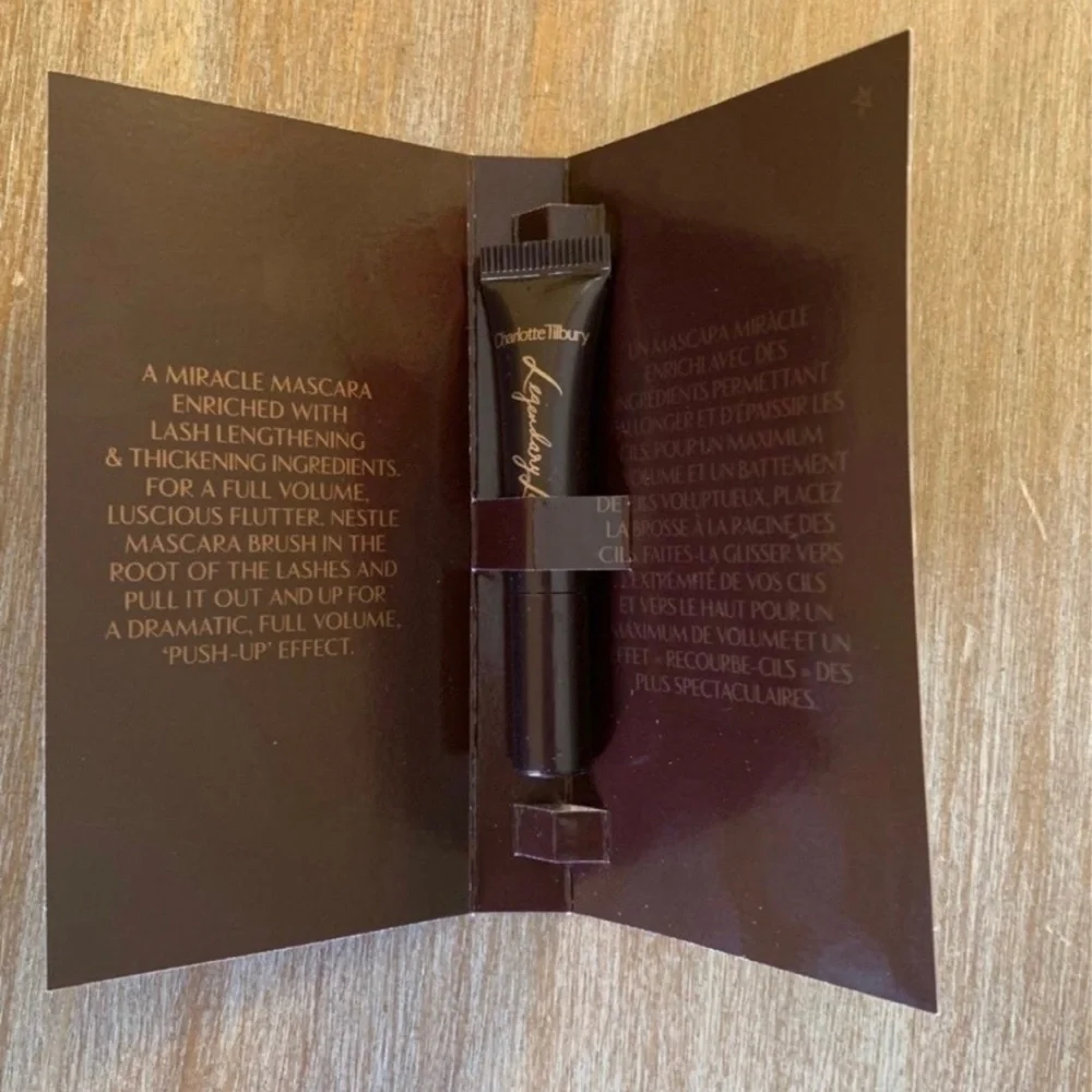 Brand New!CHARLOTTE TILBURY LEGENDARY LASHES VOLUME 2 BLACK VINYL